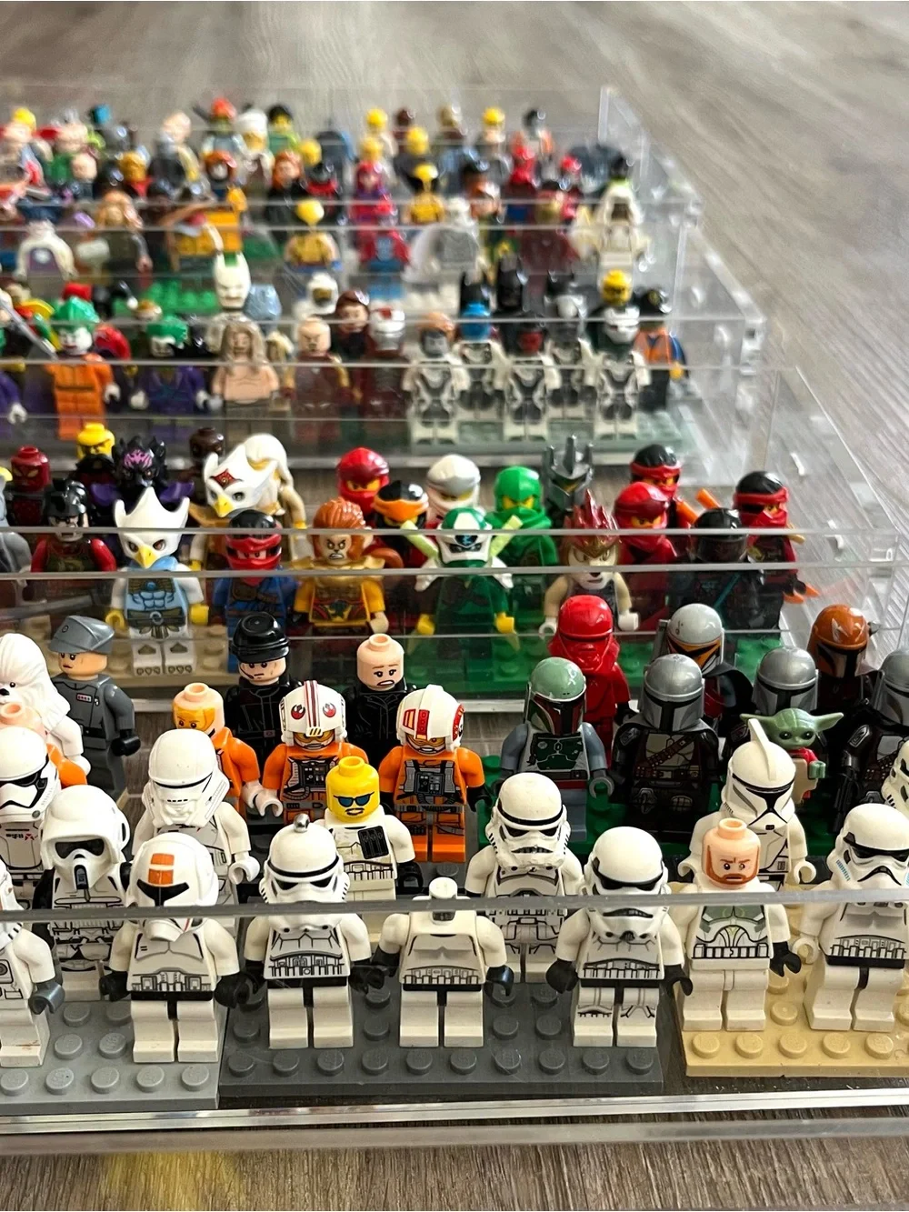 Large Collection of Mini Figures and Accessories - Multicolor